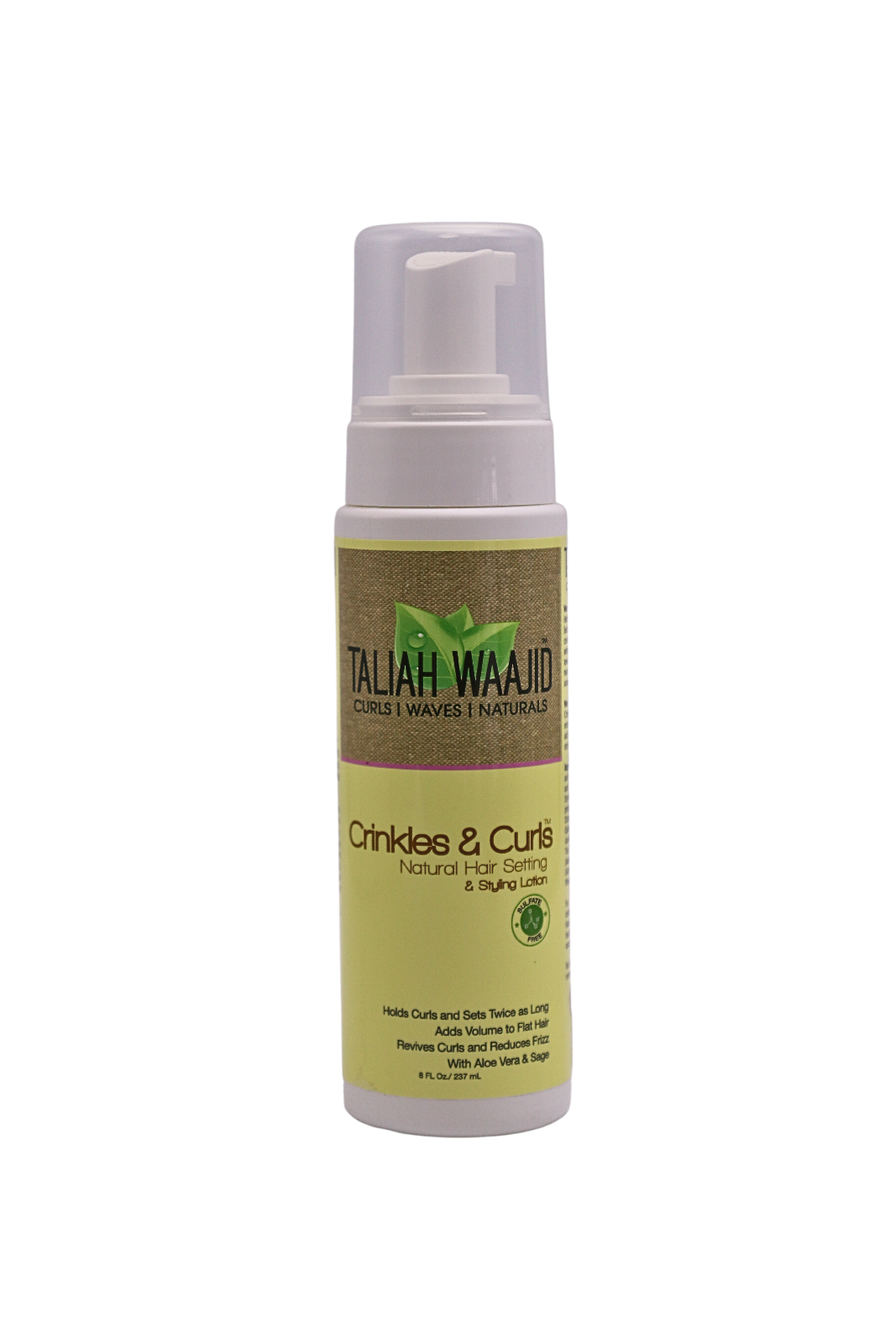 Curls, Waves, Naturals ; Crinkl & Curl  STYLING LOTION