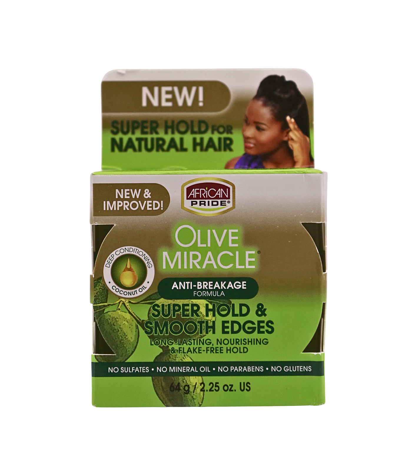 Olive Miracle Anti Breakage  SUPER HOLD & SMOOTH EDGES
