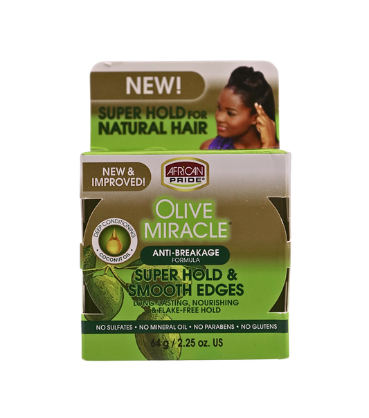 Olive Miracle Anti Breakage  SUPER HOLD & SMOOTH EDGES