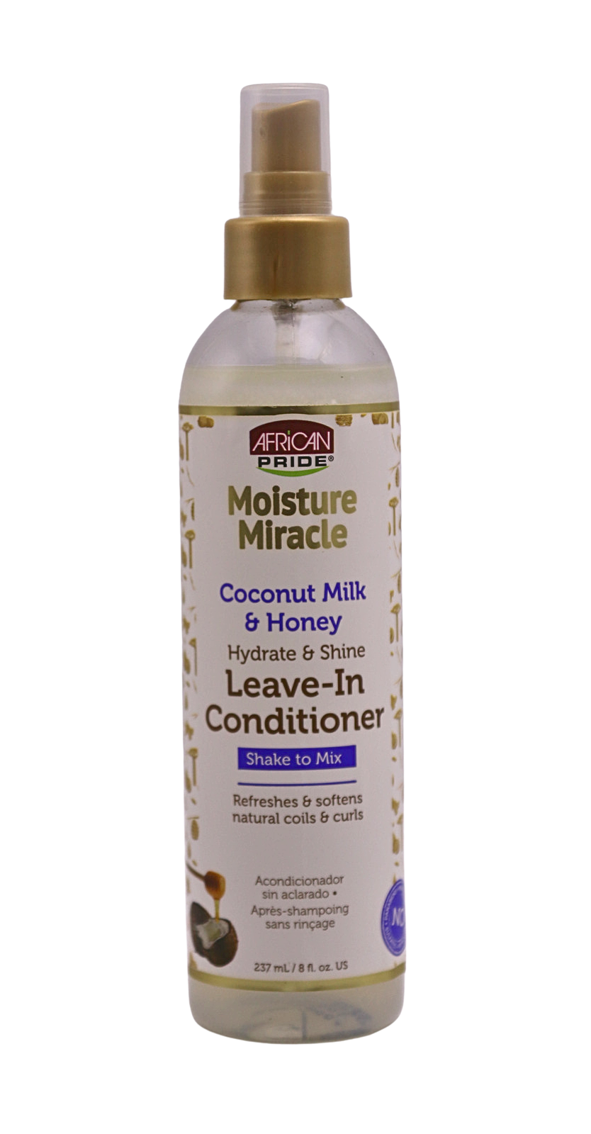 Moisture Miracle Coconut Milk & Honey Hydrate & Shine  LEAVE-IN CONDITIONER