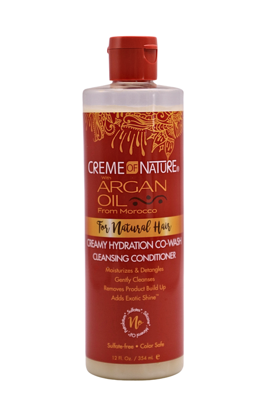 Argan Oil From Morocco  CREAMY HYDRATION CO-WASH CLEANSING CONDITIONER