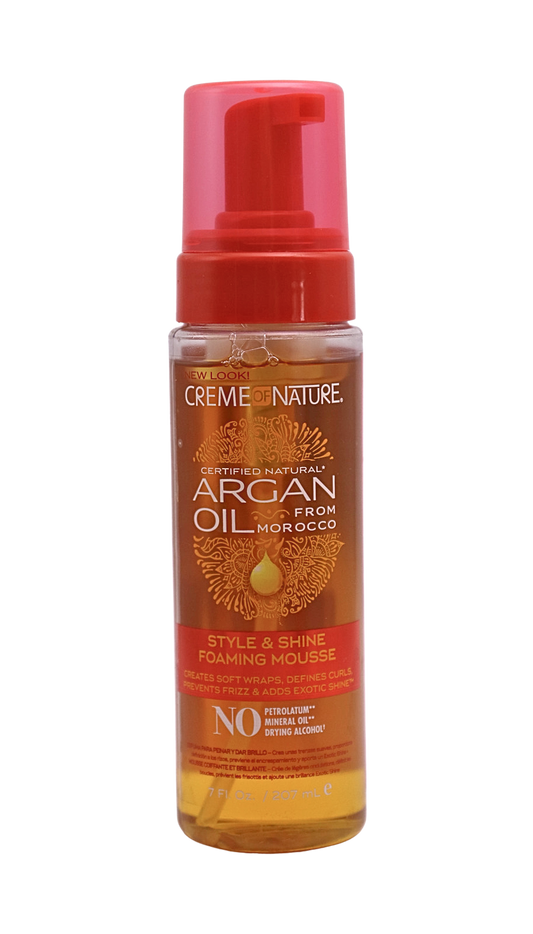 Argan Oil From Morocco  STYLE & SHINE FOAMING MOUSSE